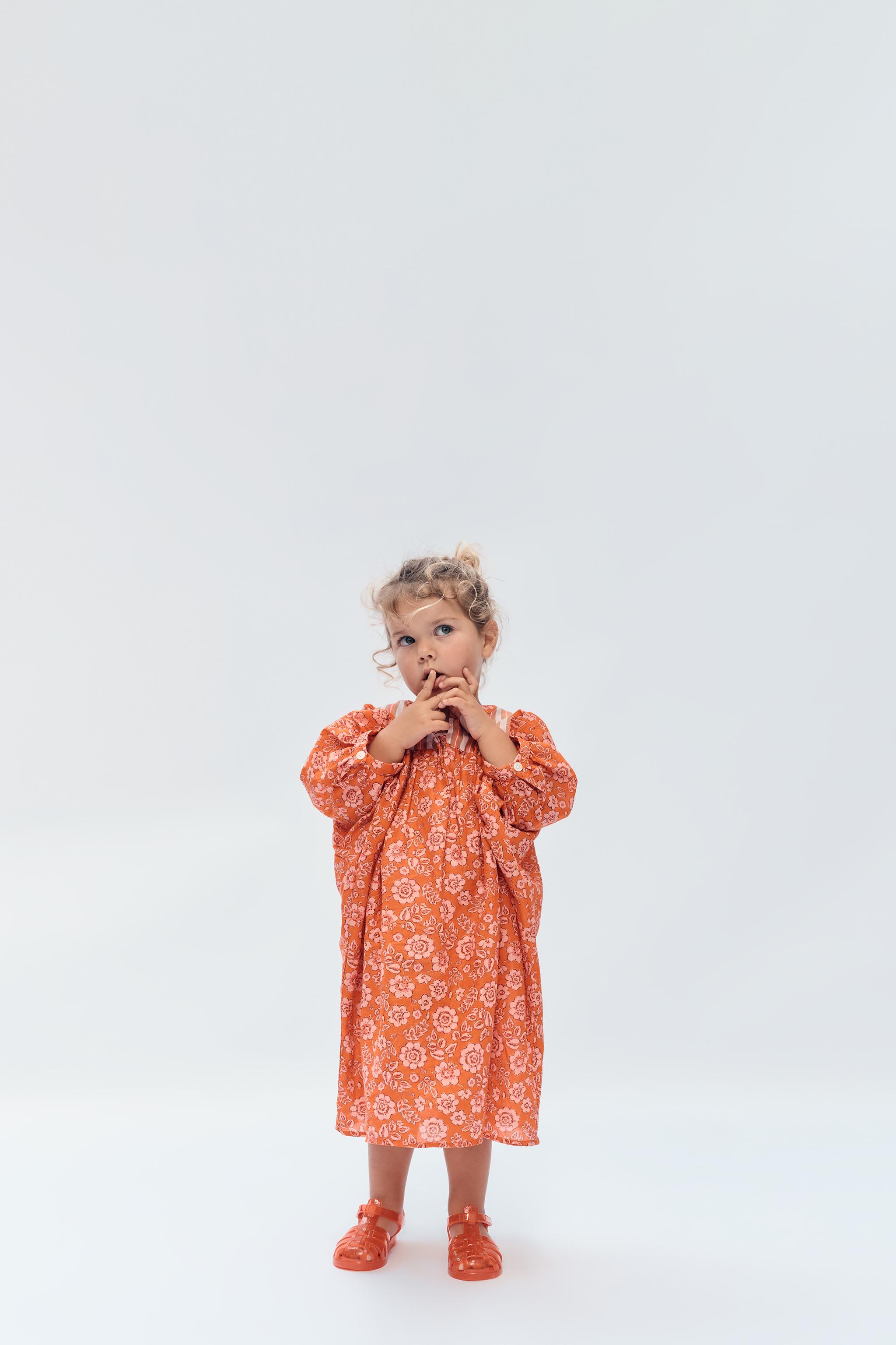 2-14 YEARS / LIMITED EDITION FLORAL KAFTAN DRESS